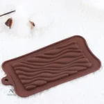 Moule silicone vague pour barres maison chocolat et céréales