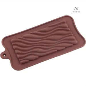 Moule effet vagues pour barres chocolatées et céréales