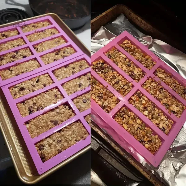 Moule pour préparation de snacks sains et protéinés