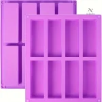 Moule à barres de céréales en silicone durable