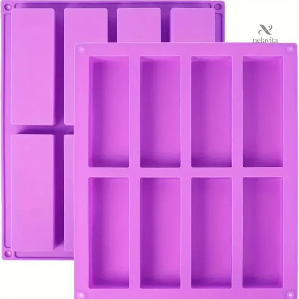 Moule à barres de céréales en silicone durable