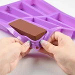 Outil de cuisson en silicone pour barres saines