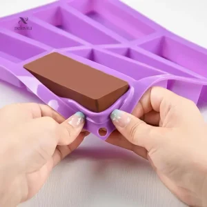 Outil de cuisson en silicone pour barres saines