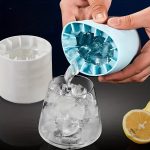 Moule à glaçons silicone 60 cubes antiadhésif