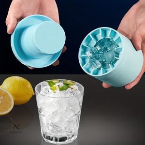 Moule silicone pour faire des glaçons en cubes