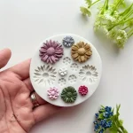 Moule décoratif en silicone pour bricolage