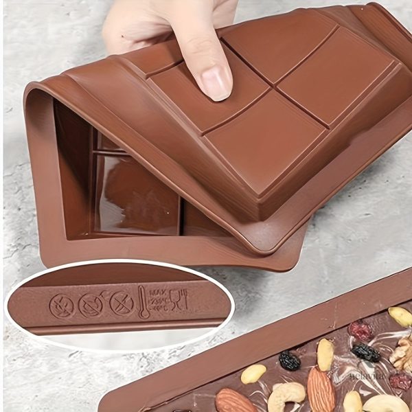 Moule à barre chocolat en silicone pratique et accessible