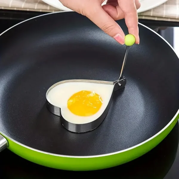 Moule à œufs étoile en inox pour décoration amusante