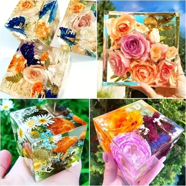 Moules cube pour créations artistiques et bijoux