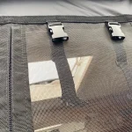 Moustiquaire respirante pour porte de camping-car, protection efficace