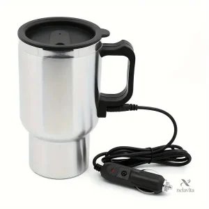 Mug chauffant voiture en acier inoxydable 12V