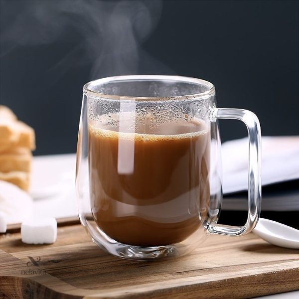 Mug double paroi, maintient la température des boissons