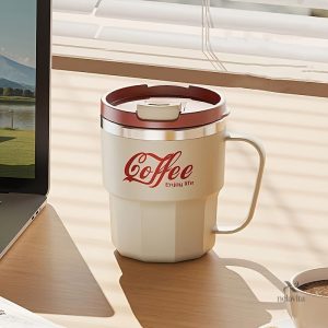 Mug double paroi design élégant, maintient la température