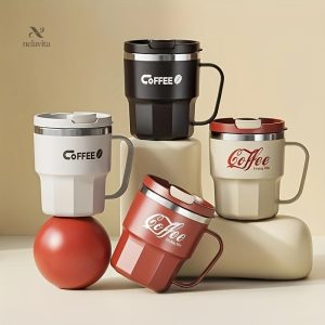 Mug avec couvercle antifuite, parfait pour le transport