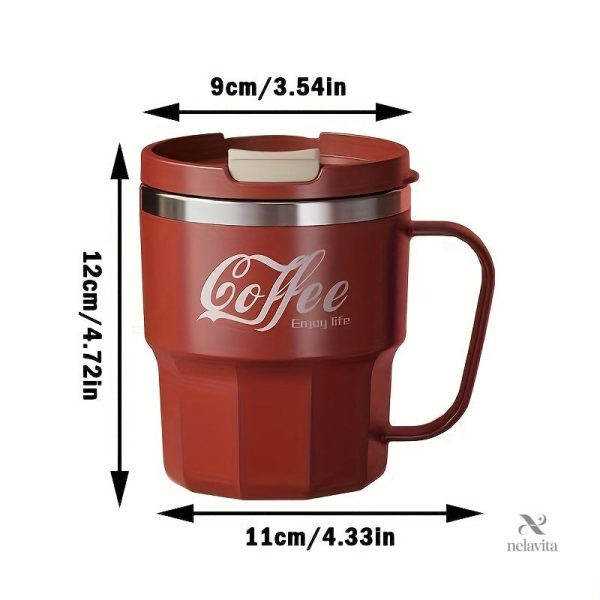 Mug isotherme en acier, résistant et durable