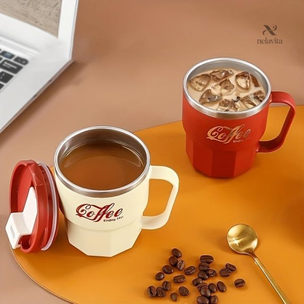 Mug isotherme léger, facile à emporter partout