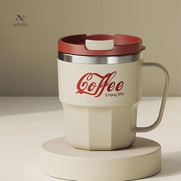 Mug avec couvercle sécurisé, empêche les éclaboussures