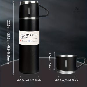 Mug inox 500ml pour boissons chaudes ou froides