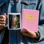 Mug personnalisé avec photo pour mariage ou anniversaire