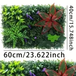 Décoration extérieure pour balcon en faux feuillage