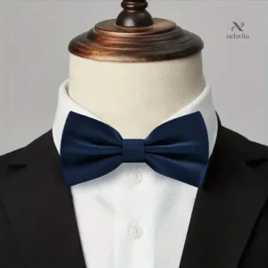 Nœud papillon noir homme – Accessoire élégant pour costume, mariage et soirée chic