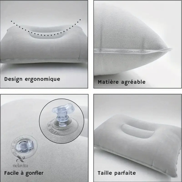 oreiller-gonflable-confortabl-1 Oreiller Gonflable Confortable