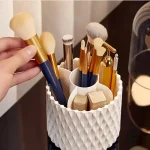 Boîte de rangement anti-poussière pour pinceaux et cosmétiques