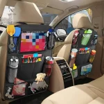 Organisateur de voiture multifonction avec rangement arrière