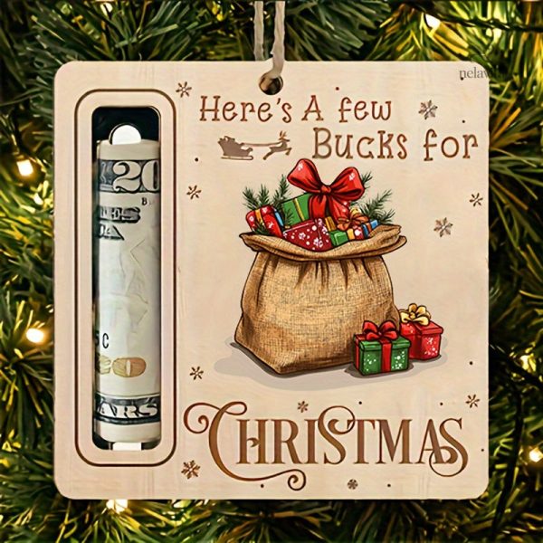 ornement-porte-billet-sapin-noel-1 Ornement Porte Billet Sapin Noël élégant et festif