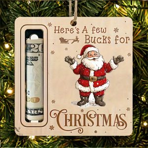 Porte-billet sapin pour une touche de Noël originale