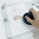 Accessoire d'estampage pour un meilleur contrôle et finition