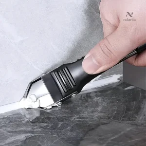 Outil de lissage et de retrait de joint pour travaux de bricolage