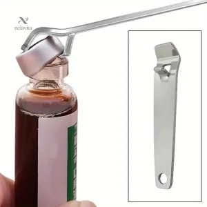 Décapsuleur de bouteilles en acier pour milieu hospitalier