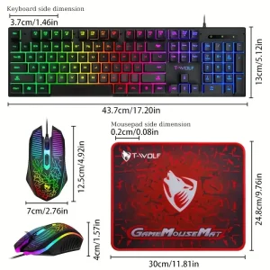 Souris gamer ergonomique pour un confort prolongé