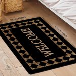 Tapis d'accueil antidérapant, facile à nettoyer