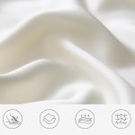 Lot de 2 taies d'oreiller satin, couleur unie