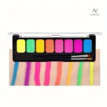 Palette de Peinture Fluorescente – 8 Couleurs Néon