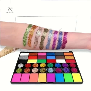 Palette de maquillage artistique - 42 couleurs pigmentées