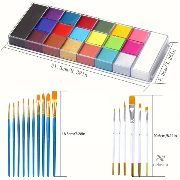 Peinture corporelle idéale pour festivals et événements