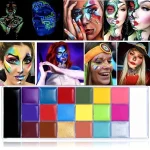Palette artistique pour maquillage et décoration corporelle