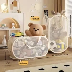 Panier de rangement pliable pour jouets et vêtements bébé