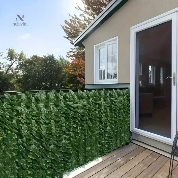 panneau-brise-vue-feuillage-artificiel-exterieur-cloture-tjtt3d-1 Panneau brise-vue feuillage artificiel pour jardin