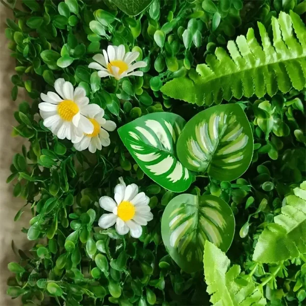 Élément décoratif en feutre tropical pour extérieur
