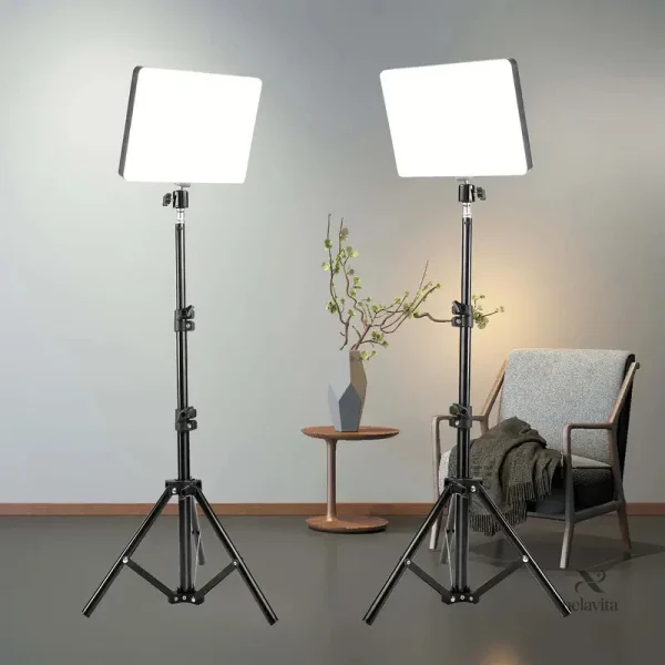 panneau-led-professionnel-avec-trepied-eclairage-de-studi-iwlny4-1 Panneau LED professionnel pour éclairage de studio