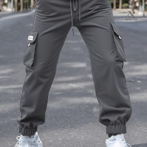 Pantalon Cargo Grande Taille Pour Hommes - Style Streetwear