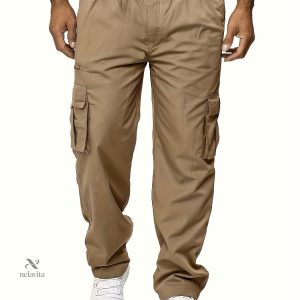 Pantalon cargo - Coupe décontractée et droite, Style streetwear et hip-hop