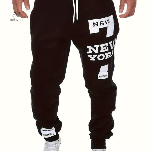 pantalon-de-sport-pour-homme-coupe-reguliere-couleur-unie-1