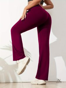 Pantalon de yoga taille haute adapté à toutes les morphologies