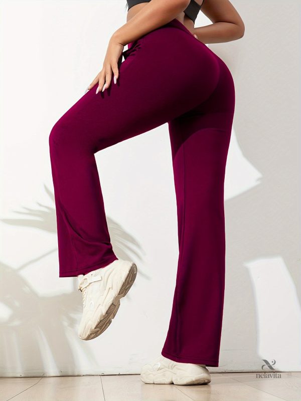 Pantalon de yoga taille haute adapté à toutes les morphologies