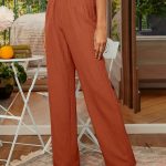Pantalon taille haute, confort et style réunis